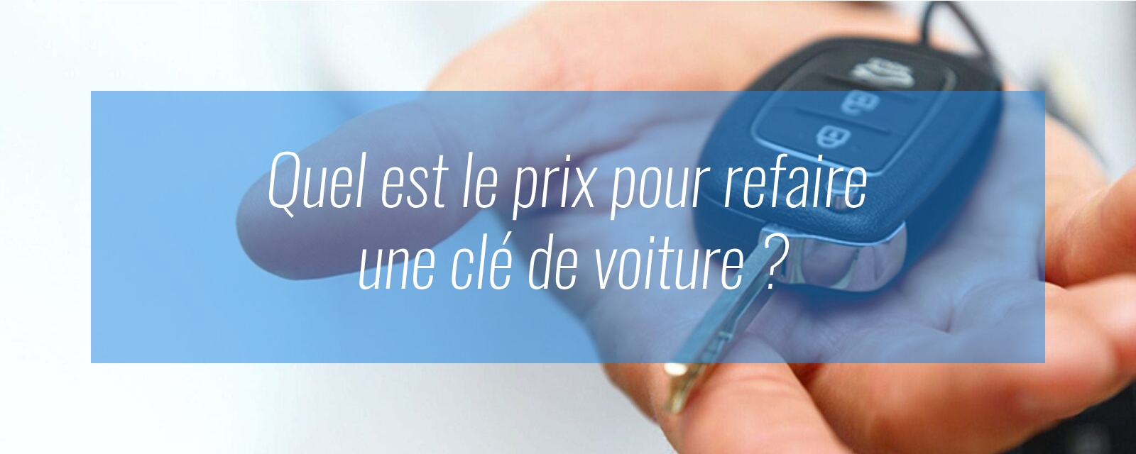 Devis pour programmation du clef