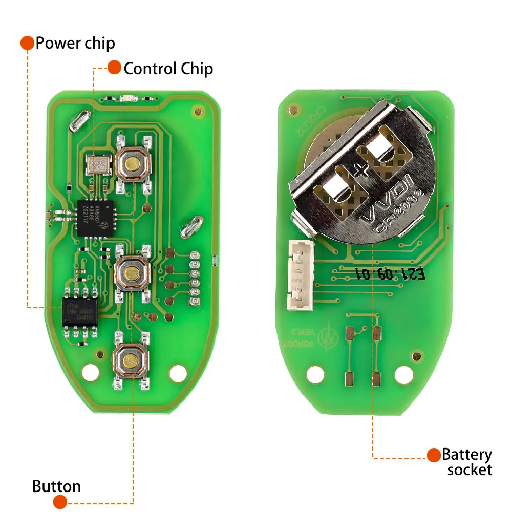 Telecomande Xhorse pour Opel Agila 2004-2010